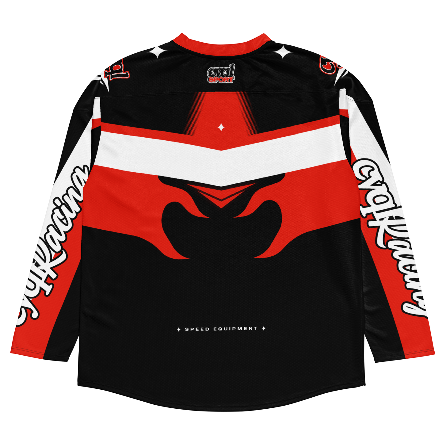 Racing Jersey - Black/Red